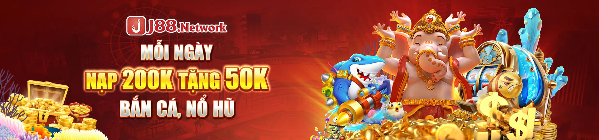 Máy đánh bạc nổ hũ J188 với biểu tượng jackpot lớn